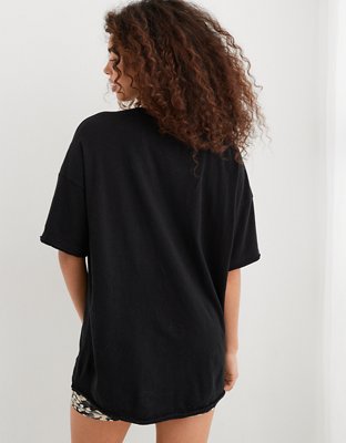 Aerie Crewneck Oversized Boyfriend T-Shirt