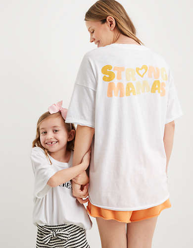 Aerie Mama Graphic Oversized Boyfriend T-Shirt