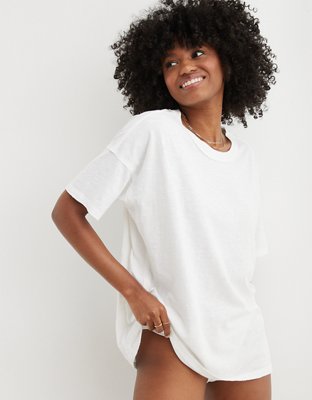 Aerie Oversized Crewneck Boyfriend TShirt