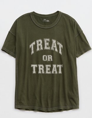 Aerie Crewneck Graphic Oversized Boyfriend T-Shirt