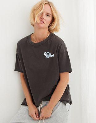 Aerie Oversized Graphic Boyfriend T-Shirt