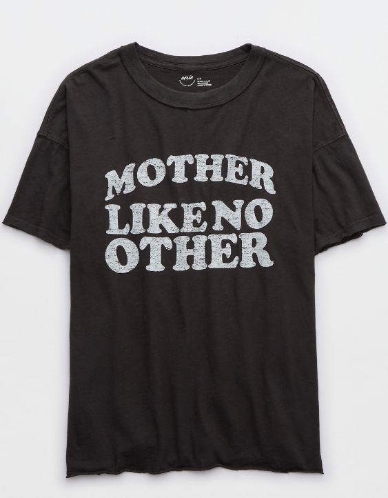 Aerie Mama Graphic Oversized Boyfriend T-Shirt