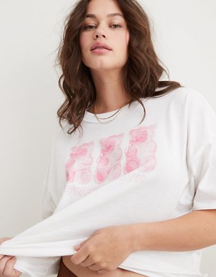 Aerie Graphic Oversized Boyfriend TShirt
