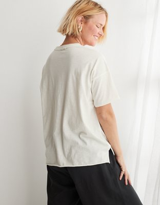 Женские футболки Aerie Smiley® Mama Graphic Oversized Boyfriend T-Shirt — фото 2