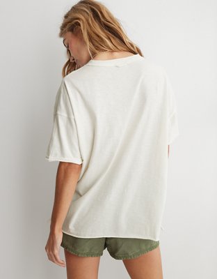 Aerie Graphic Oversized Boyfriend T-Shirt