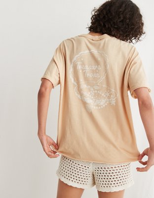 Aerie Graphic Oversized Boyfriend T-Shirt