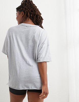 Aerie Graphic Oversized Boyfriend TShirt