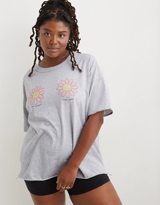Aerie Graphic Oversized Boyfriend TShirt