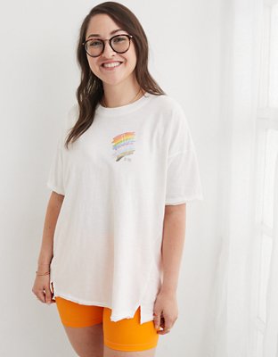 Aerie Pride Graphic Oversized Boyfriend T-Shirt