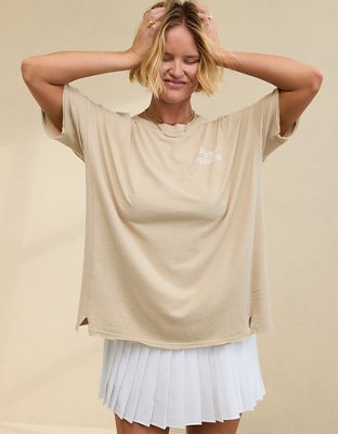 Aerie Oversized Graphic Boyfriend T-Shirt