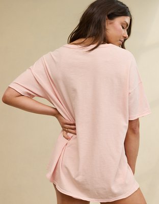 Женские футболки Aerie Voop Oversized Boyfriend T-Shirt — фото 2