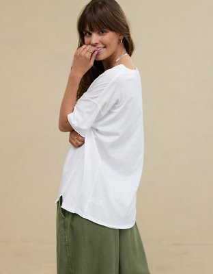 Aerie Voop Oversized Boyfriend T-Shirt