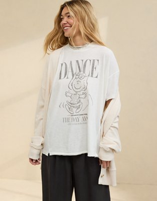 Aerie Oversized Graphic Boyfriend T-Shirt