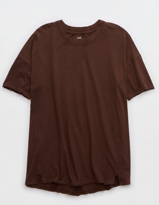 Aerie Crewneck Oversized Boyfriend T-Shirt