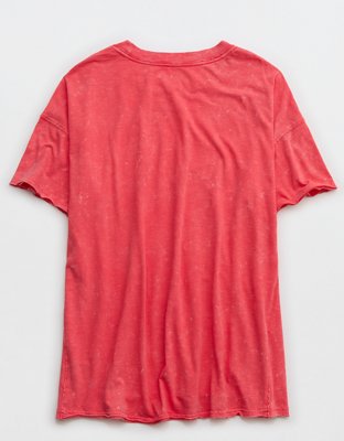 Aerie Crewneck Oversized Boyfriend T-Shirt