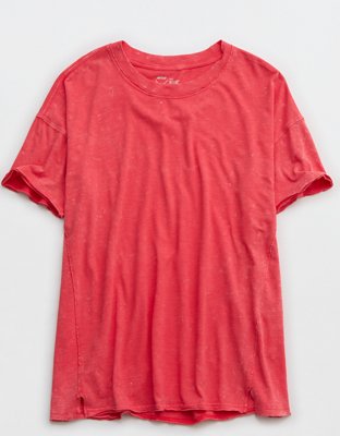 Женские футболки Aerie Crewneck Oversized Boyfriend T-Shirt — фото 3