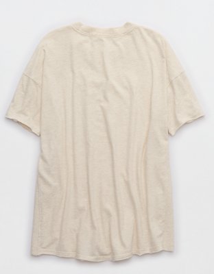 Aerie Crewneck Oversized Boyfriend T-Shirt