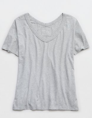 Aerie Oversized V-Neck Boyfriend T-Shirt