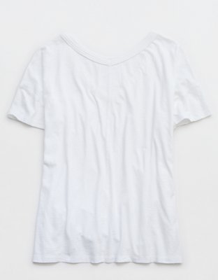 Aerie Oversized V-Neck Boyfriend T-Shirt