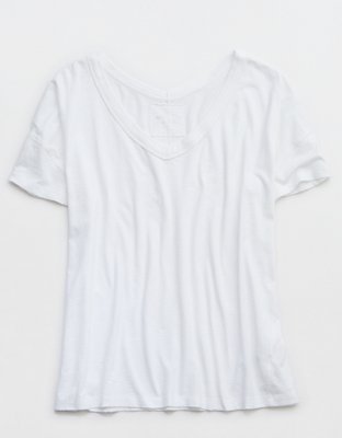 Aerie Oversized V-Neck Boyfriend T-Shirt