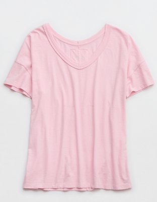 Aerie Oversized V-Neck Boyfriend T-Shirt
