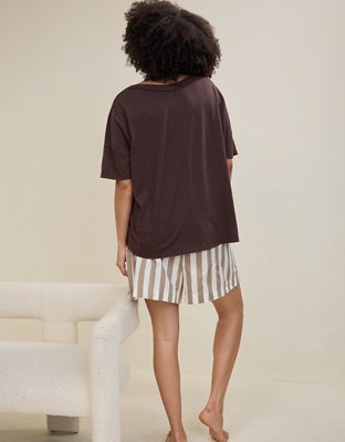 Aerie Oversized V-Neck Boyfriend T-Shirt