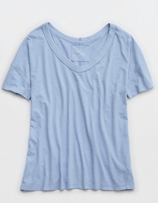 Aerie Oversized V-Neck Boyfriend T-Shirt