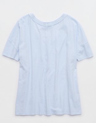 Aerie Oversized V-Neck Boyfriend T-Shirt