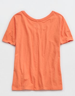 Aerie Oversized V-Neck Boyfriend T-Shirt