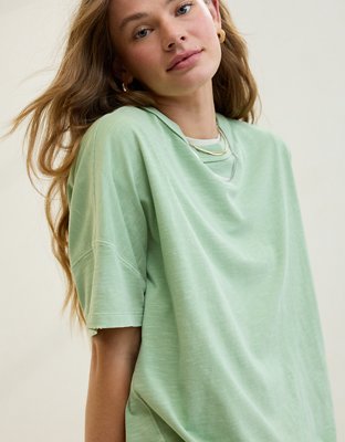 Aerie Oversized Crew Boyfriend T-Shirt