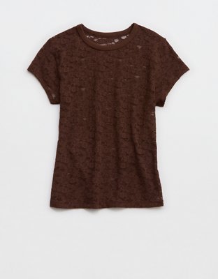 Aerie Lace Vintage T-Shirt