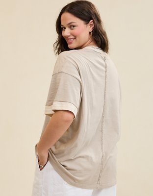 Aerie Crew Oversized Boyfriend T-Shirt
