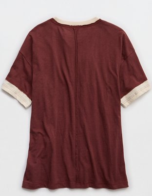 Aerie Crew Oversized Boyfriend T-Shirt
