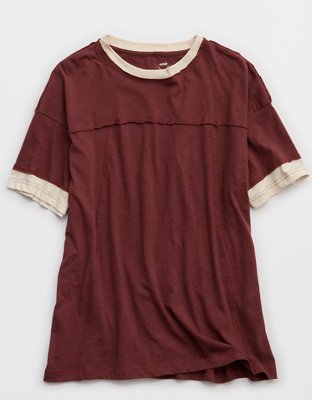Aerie Crew Oversized Boyfriend T-Shirt