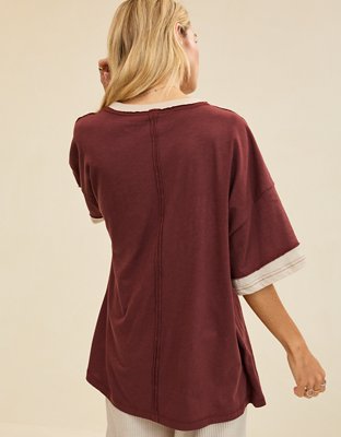 Aerie Crew Oversized Boyfriend T-Shirt