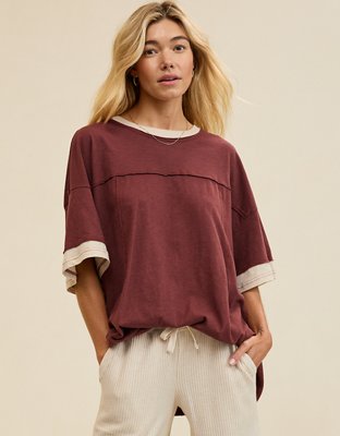 Aerie Crew Oversized Boyfriend T-Shirt