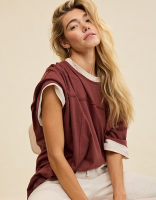 Aerie Crew Oversized Boyfriend T-Shirt