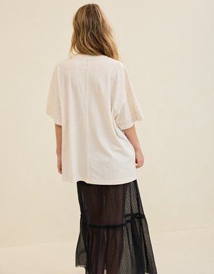Aerie Oversized Crew Boyfriend T-Shirt