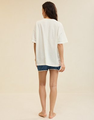 Aerie Crew Oversized Boyfriend T-Shirt