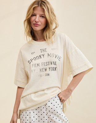 Aerie Oversized Crew Boyfriend T-Shirt