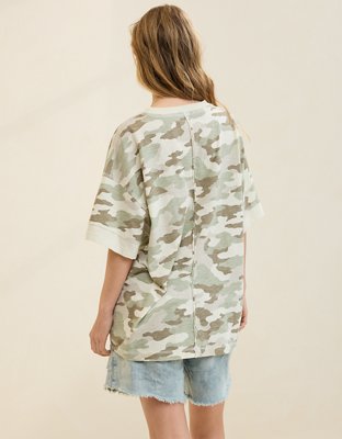 Aerie Oversized Crew Boyfriend T-Shirt