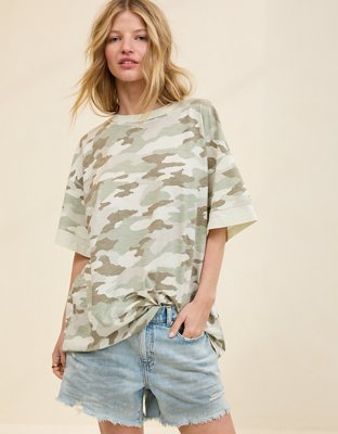Aerie Oversized Crew Boyfriend T-Shirt