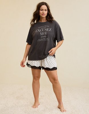 Aerie Crew Oversized Boyfriend T-Shirt