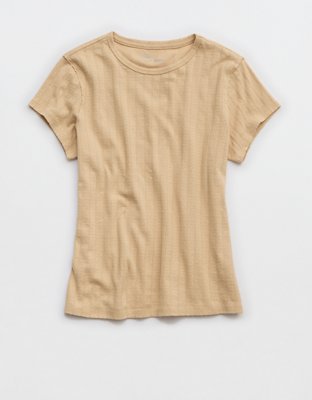 Aerie Pointelle Vintage T-Shirt
