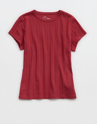 Aerie Pointelle Vintage T-Shirt