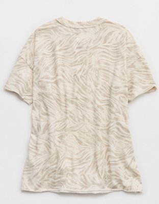 Aerie Oversized Crew Boyfriend T-Shirt