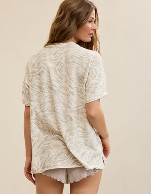Aerie Oversized Crew Boyfriend T-Shirt