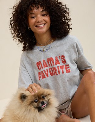 Aerie Oversized Crew Boyfriend T-Shirt