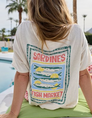 Aerie Oversized Crew Boyfriend T-Shirt