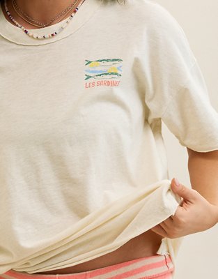 Aerie Oversized Crew Boyfriend T-Shirt